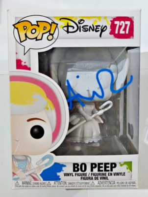 Funko Pop! Vinyl Figur Disney Bo Peep #727 signiert von Annie Potts + Beckett
