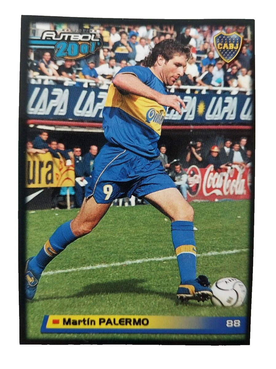 2001 DS Sticker Futbol Argentino Martin Palermo Boca Juniors #88