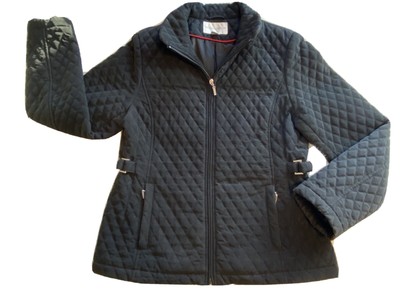 fitted quilted jacket