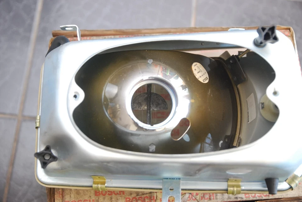 Opel Rekord D headlights set front lights left right Bosch Foto 4 de 4