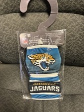 NFL 2 PIECE FACE COVERING MASKS BY FOCO JACKSONVILLE JAGUARS YOUTH OS NWT