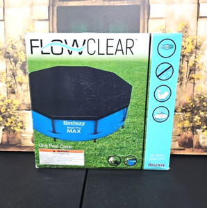 Bestway Flowclear 10' Pool Cover for Above Ground Frame Pools (Cover Only)