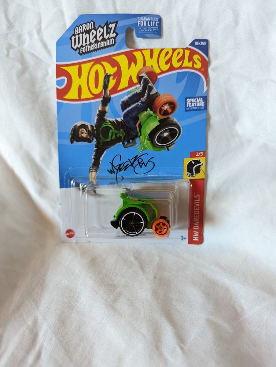 Hot Wheels スツールチェア　レア 2022 Hot Wheels 96/250 WHEELIE CHAIR 2/5 HW DAREDEVILS AARON