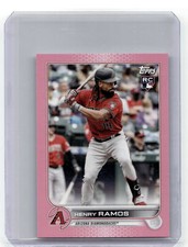 2022 Topps Mini 455 Henry Ramos Arizona Diamondbacks Pink /25 RC