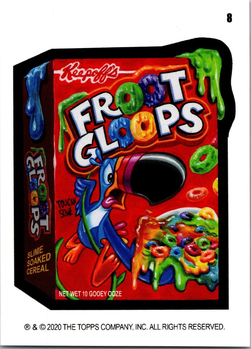コレブ　20パック 2020 Topps Wacky Packages 8 Froot Gloops September Week 2 PR 677 1