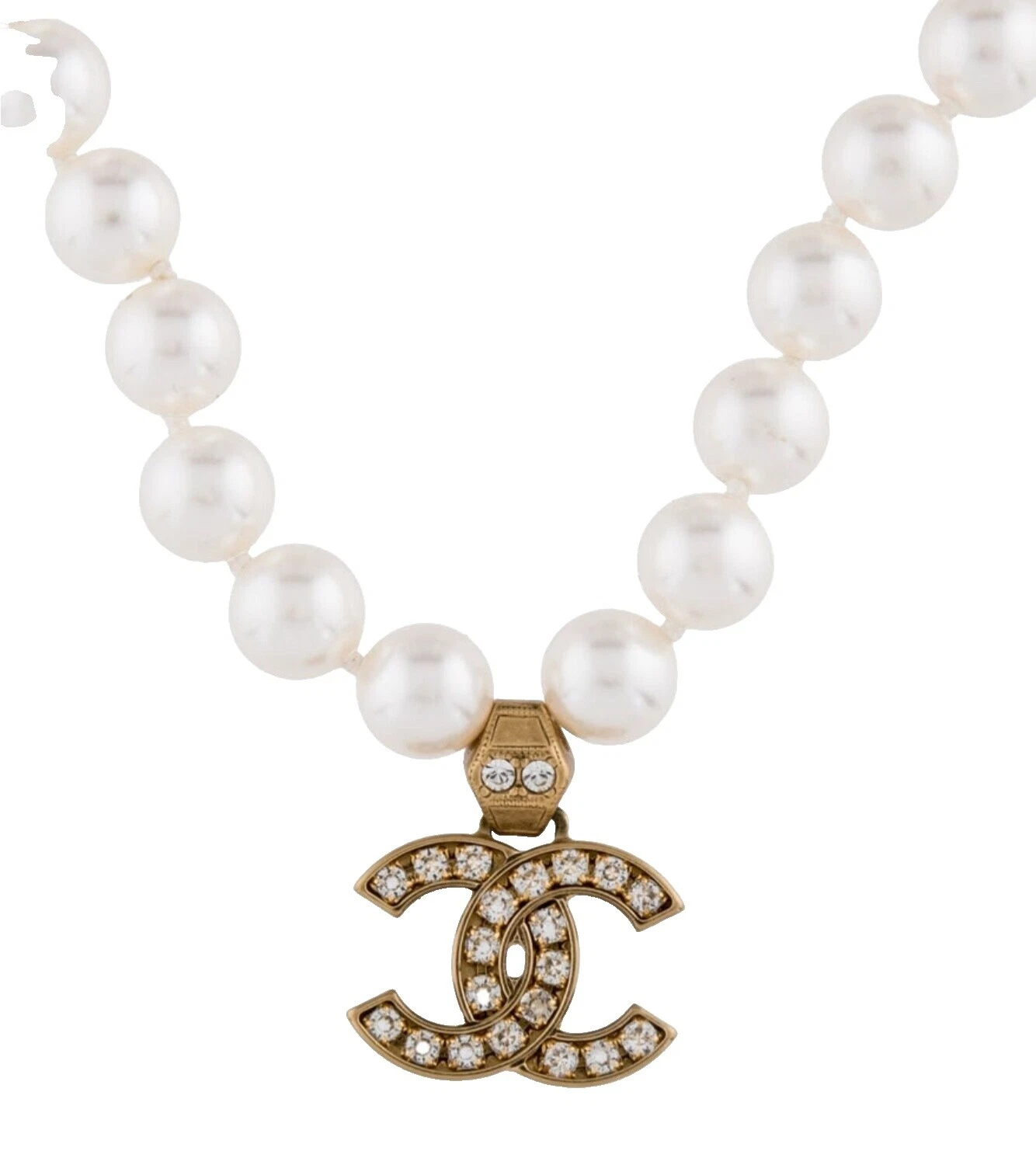 Collares de Moda Blanco CHANEL