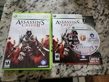 Assassin's Creed 2 II - XBOX 360 -CIB  -Complete With Manual - Clean Disc!