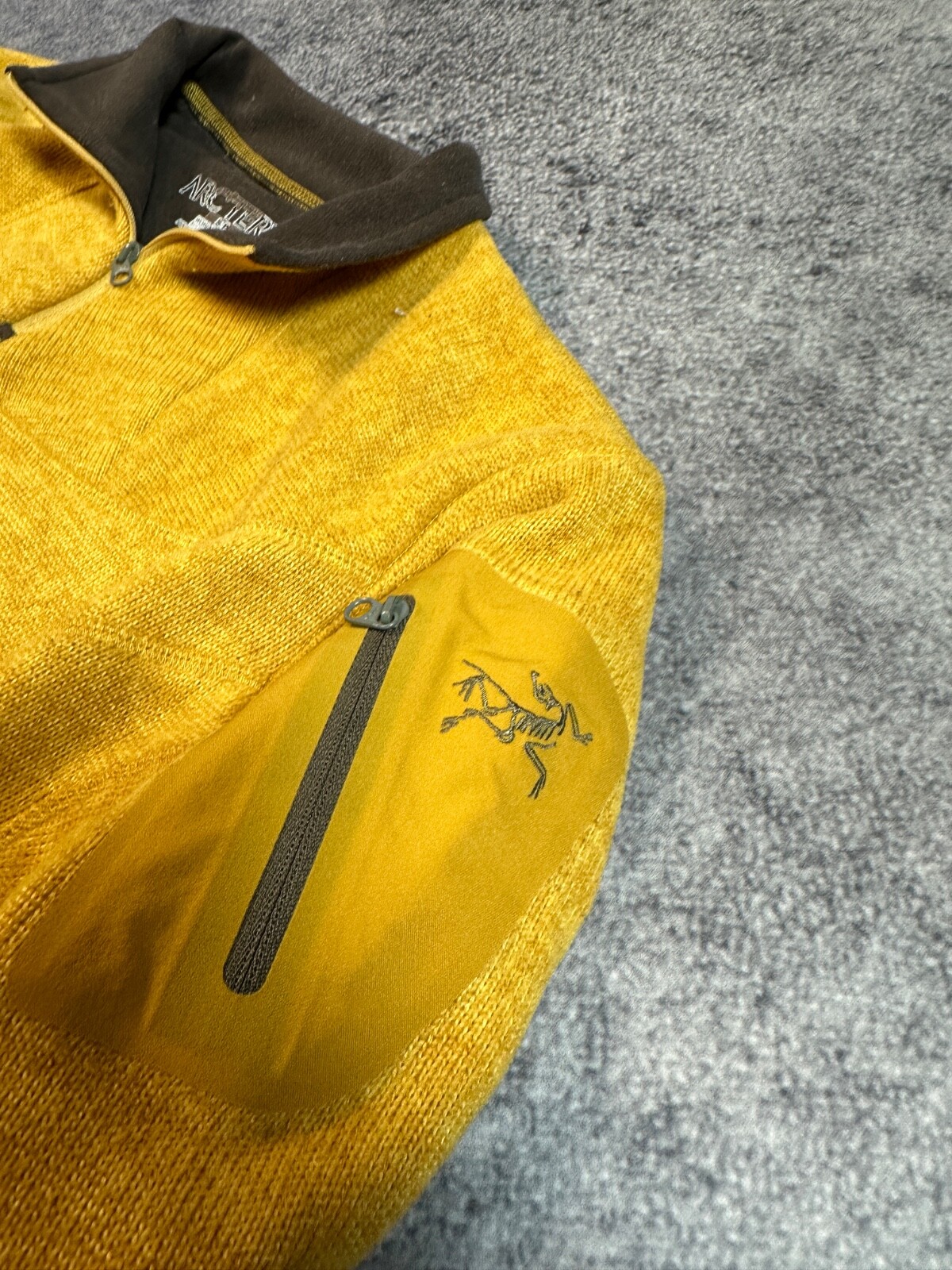 ARC'TERYX giacca pile donna arcteryx 1 3 zip streetwear polartec S rara