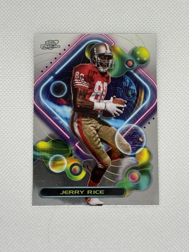 2023 Topps Composite - Cosmic Chrome White Hole Refractor #296 Jerry Rice