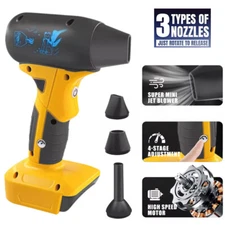 130,000 RPM Turbo-Jet Fan Turbo Violent Fan Powerful Jet Dry Blower For De-walt