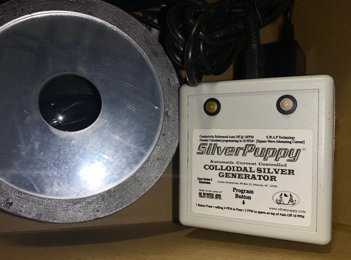 Colloidal Silver Generator w/ Thermal Convection Stirrer &amp; Two 
