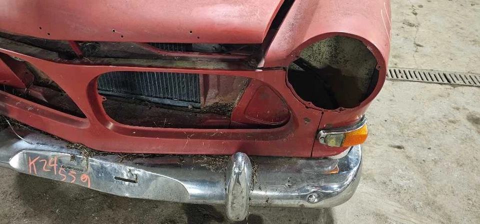 Conjunto de parachoques delantero con soportes para 62-67 VOLVO 120 SERIES 1179991 Foto 3 de 4