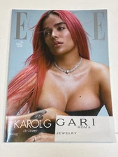 Elle Magazine Jun 6 Jul 2023 Karol G Van Cleef Arpels Maison Alhambra Collection