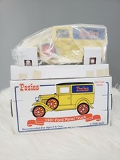 NEW Die Cast COIN BANK 1931 FORD PANEL TRUCK POSIES 1/25 scale mancave decor