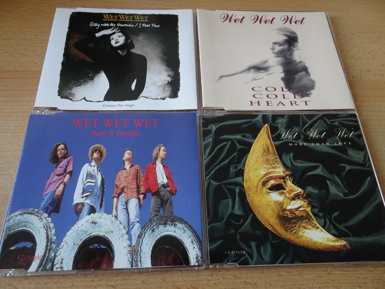 9 Maxi CD Set Wet Wet Wet: Shed a Tear + Goodnight Girl + Cold 
