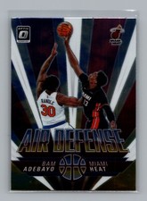 2021-22 Optic Basketball Bam Adebayo Air Defense Insert Miami Heat