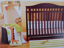 4 pc Circo Jungle Stack Baby Nursery Crib Bedding Set Collection NIP