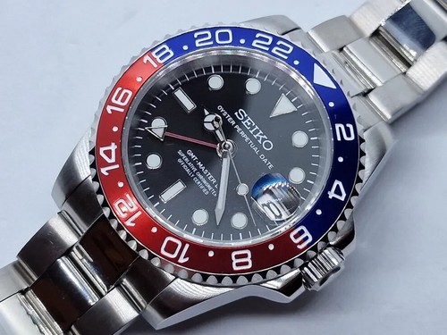 GMTEIKO "Spider-Man" Bezel | NH34 GMT Aut | Sapphire | 40mm Steel Diver Style - Bild 3 von 5