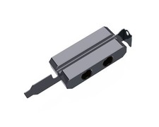 Bykski PCI Slot Pass Through Dual G 1/4 Female to Female Connector for Extern...