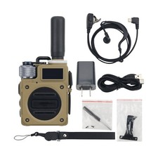 G6 Walkie Talkie Transceiver 5000KM 10W Two Way Radio Transceiver 400-470Mhz tps