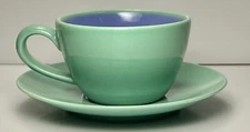 Lindt Stymeist Colorways Cup and Saucer Green Blue