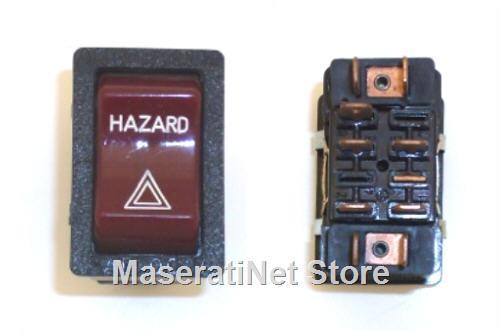 MASERATI SWITCH - HAZARD ROCKER TYPE BORA KYALAMI INDY MERAK SS KHAMSIN