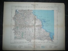 LOT DE 19 CARTES ANCIENNES ETAT MAJOR MARINE BRETAGNE SARTHE LA FLECHE +