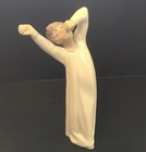 Lladro Figurine #4870 Boy Awaking Yawning — photo 1