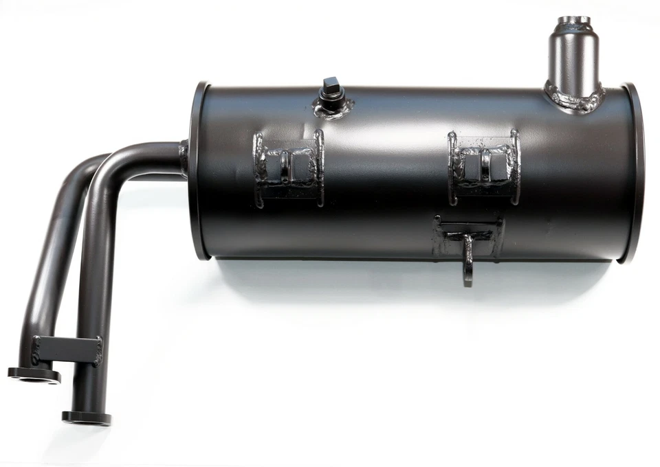 Silenciador de escape Kawasaki Mule 2500 2510 2520 reemplaza OEM 18090-1451 y 2 juntas Foto 2 de 4