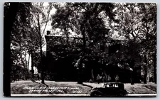 Spring Valley Illinois~Immaculate Conception School Kids~Vintage 1930s Auto~RPPC