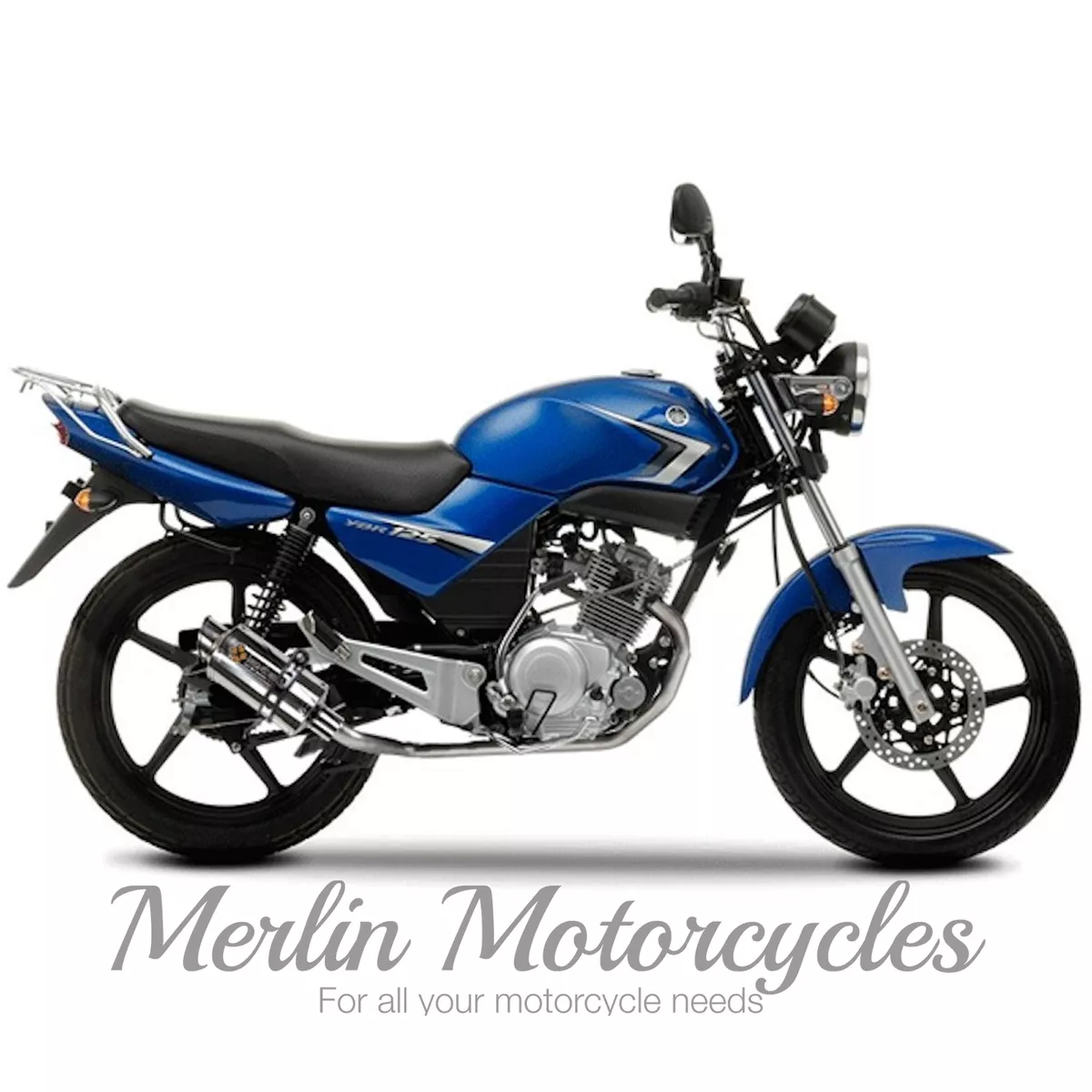 LEXTEK Stainless Steel Exhaust System for Yamaha YBR 125 2005 2016
