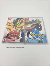 BOX PROTECTOR FOR NINTENDO SWITCH GAME CLEAR PLASTIC CASE