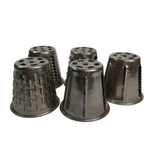 Salad Master - 5 Cone Attachments for Food Processor/Grater #1, 2, 3, 4, 5
