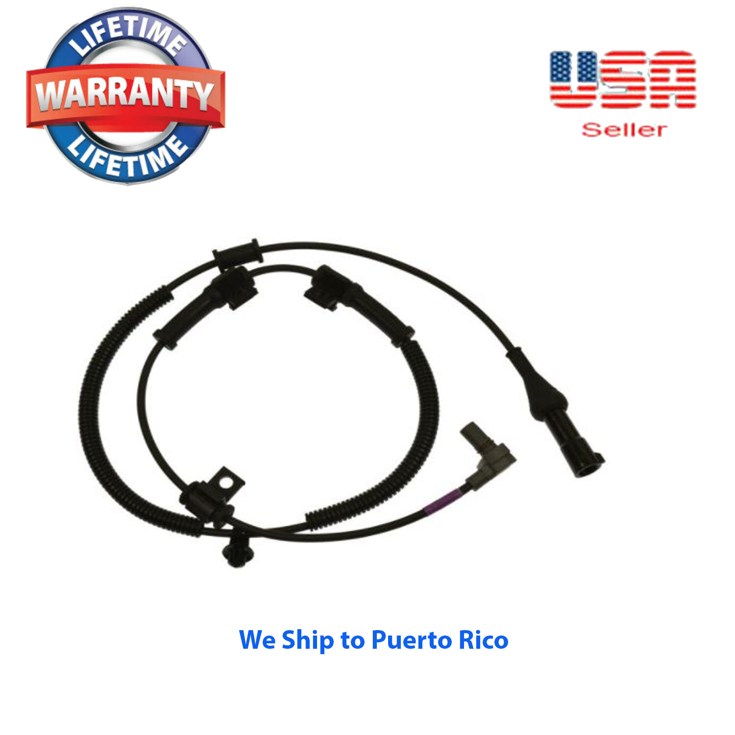 3 ABS Wheel Speed Sensor Front L&R &1inDifferential &Pigtail FitF350