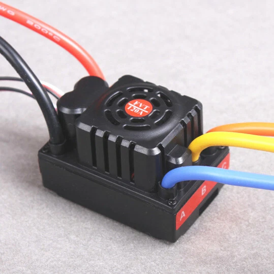 Aquila Brushless Sensored,Sensorless Car Electric Skateboard RC CAR ESC 24V 2-6S - Image 3 of 4