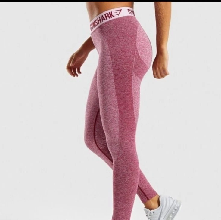 تسوق Fitness High-Waisted Shaping Leggings, Beetroot DOMYOS