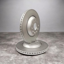New Genuine NK Coated Front Brake Discs Pair VW Arteon 2017-Onwards 5Q0615301F
