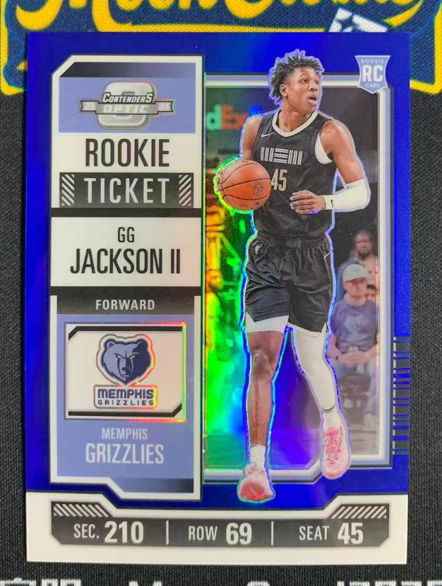 GG Jackson II 2023-24 Panini Contenders Optic /99 Blue Rookie Ticket RC