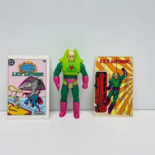 Lex Luthor W mini comic Super Powers Collection Vintage Kenner Line 4” Loose