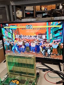 Fighter's History Dynamite Neo Geo Mvs 100% Authentic Tested US SELLER 
