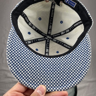 Vintage Supreme Hat Cap Mens 7 1/2 New Era 59fifty LA Blue