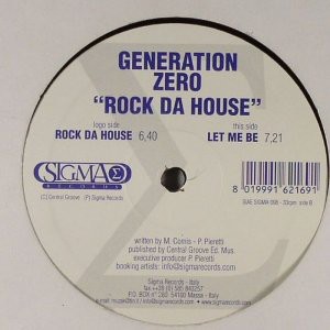 Generation Zero - Rock Da House 12'' Vinyl Electronic Hardstyle 198630