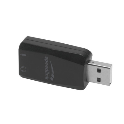 Speedlink VIGO USB Sound Card, black