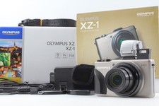 Rare N MINT Olympus XZ-1 Silver Premium Kit 10.0MP Digital Camera From JAPAN