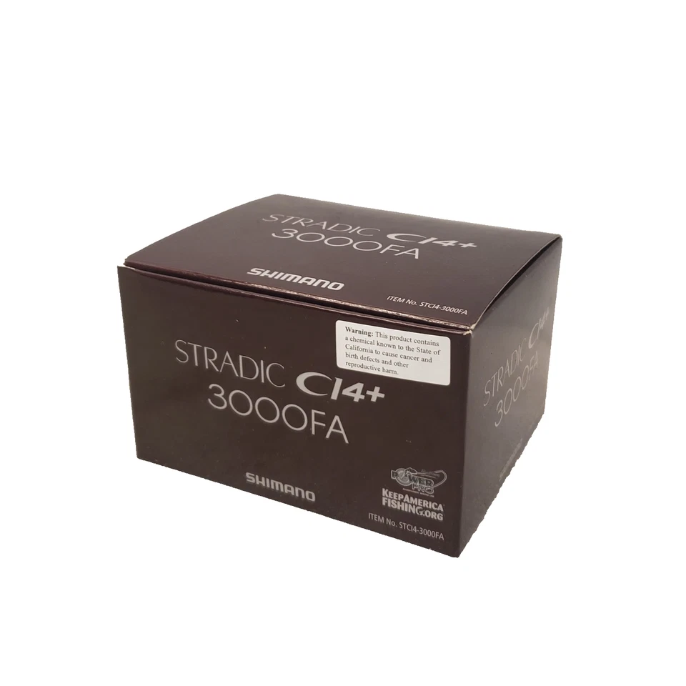 !!! NEW !! SHIMANO Stradic Ci4+ 3000FA Spinning Fishing Reel w/ Magnumlite Rotor - Bild 3 von 4