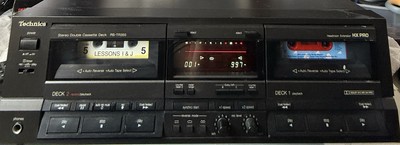 Technics RS-TR355 Double Cassette Player & Recorder Auto Reverse