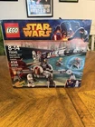 Lego 75045 Star Wars Republic AV-7 Anti-Vehicle Cannon Set Plo Koon New! Sealed!