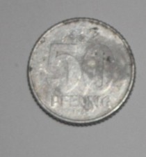 DDR 50 Pfennig 1958