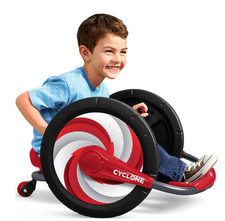 Radio Flyer, Cyclone Children's Stroller, with Arms, 16" Wheels, Red, Quantity 1