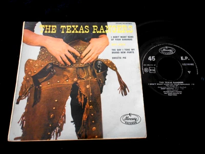 THE TEXAS RANGERS/I DON'T WANT NONE OF YOUR BANANAS/MERCURY/FRENCH PRESS EP 7" - Photo 1/2